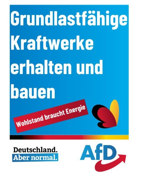 Grundlastfähige Kraftwerke bauen